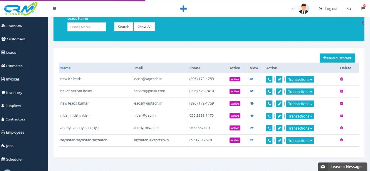 Crm software for logistics