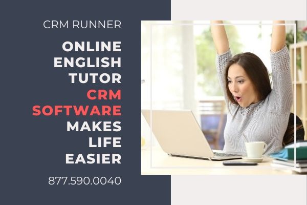(English) Online English Tutor CRM Software Makes Life Easier